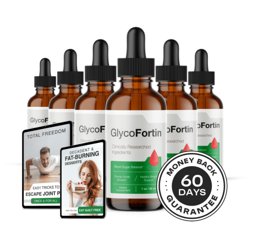 GlycoFortin - 6 Bottles+ 2  Ebooks