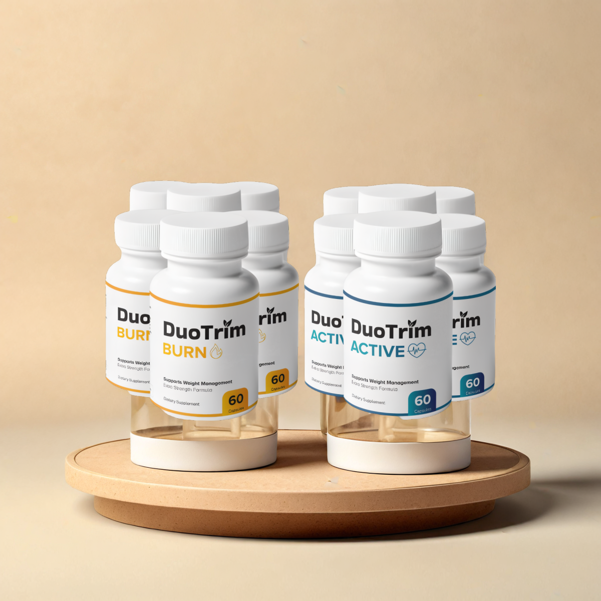 DuoTrim - 6 Months Supply - 12 Bottles