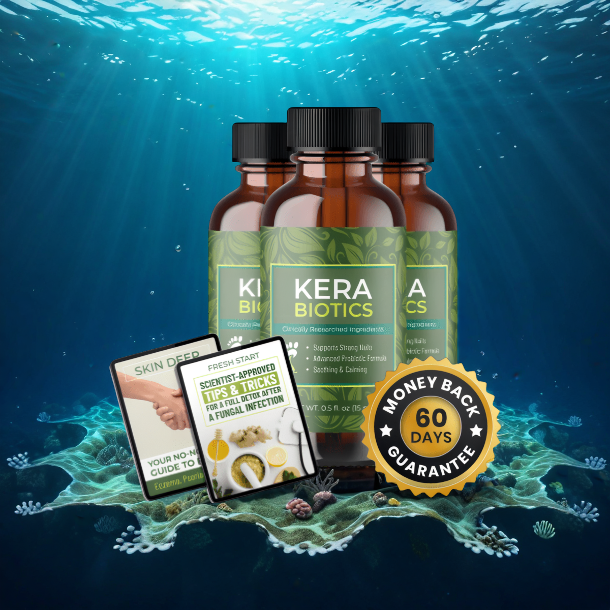 KeraBiotics - 3 Bottles