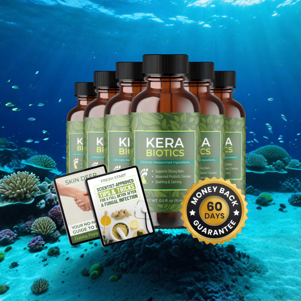 KeraBiotics - 6 Bottles