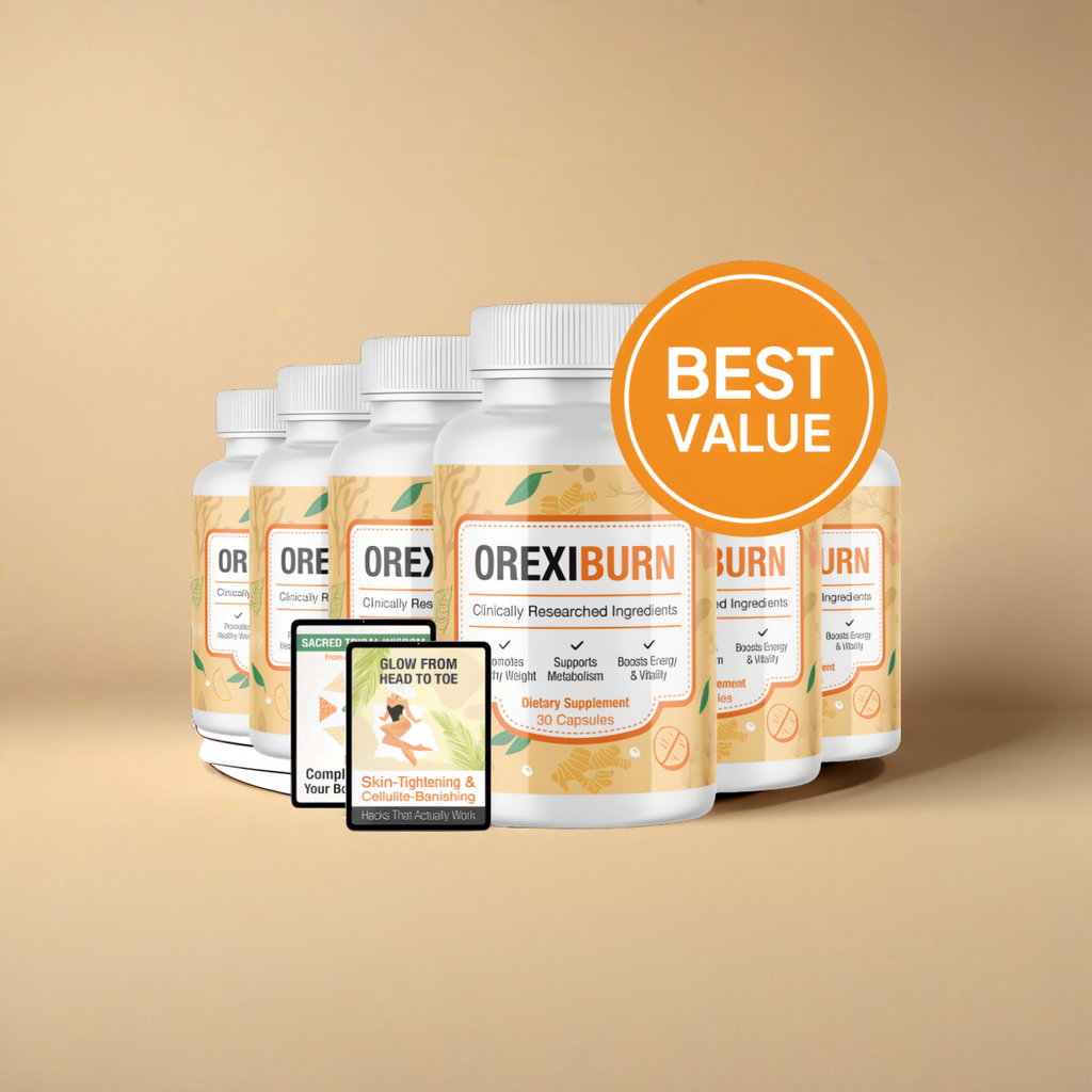 OrexiBurn - 6 Bottles + 2  Ebooks