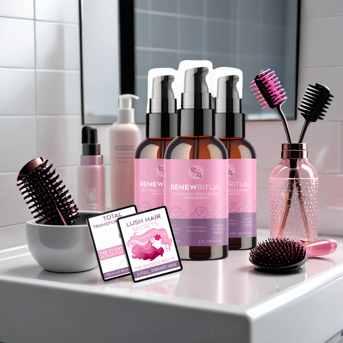 RenewRitual - 3 Bottles + 2  Ebooks