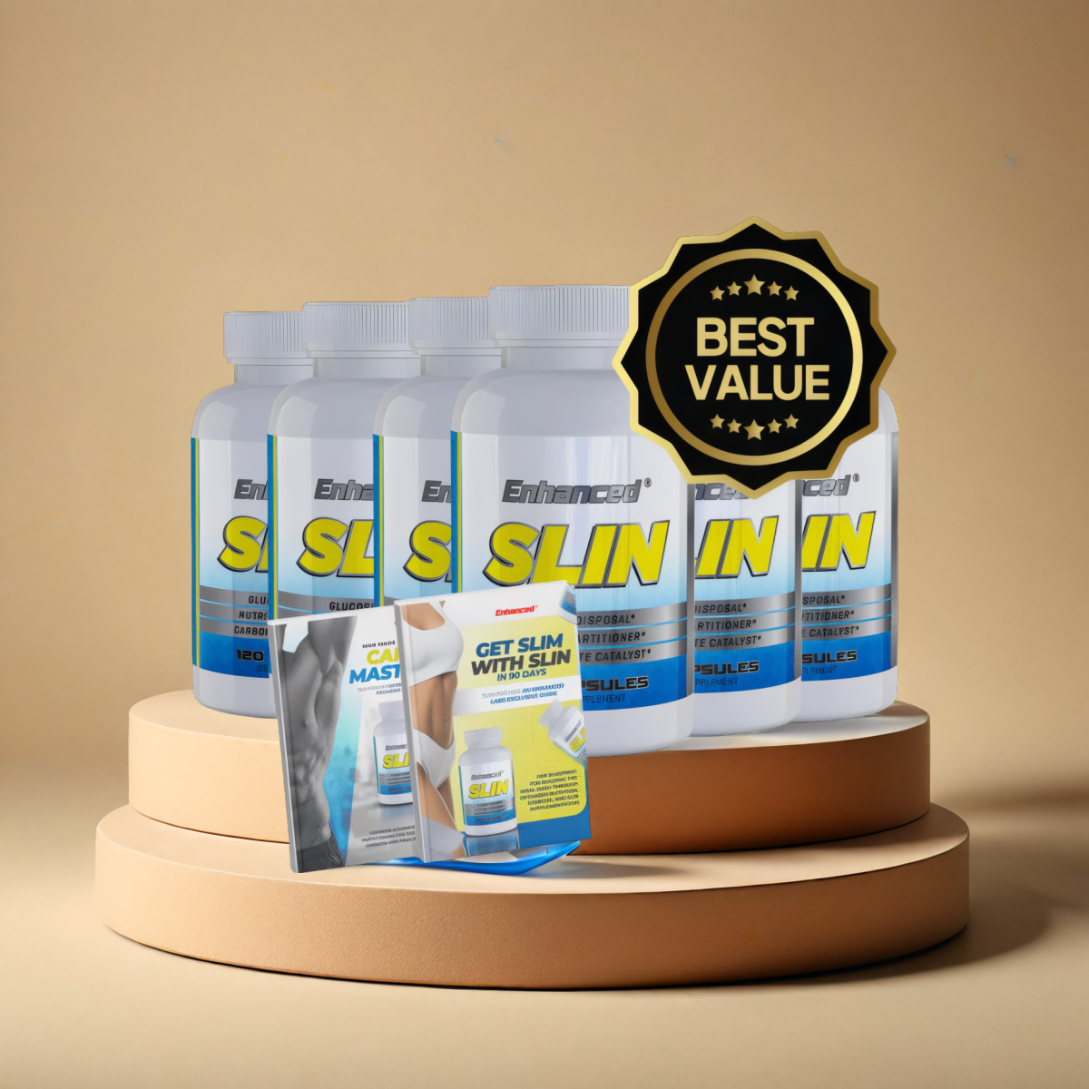 SLIN (6 bottles + 2  Ebooks)