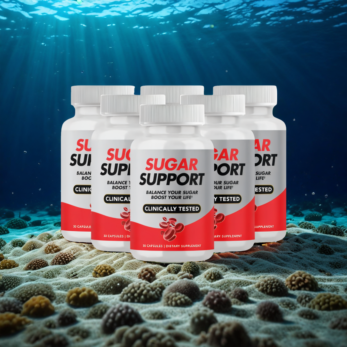 Sugar Support - 6 Bottles